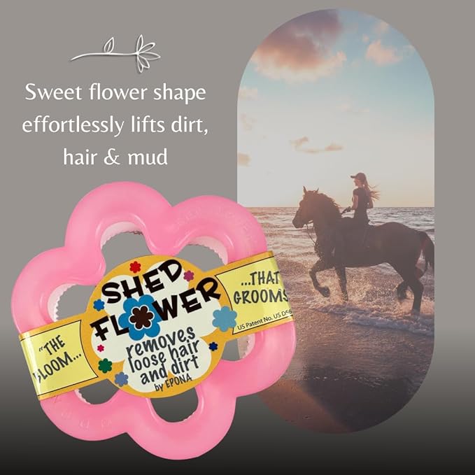 Epona Shed Flower Horse Grooming Tool
