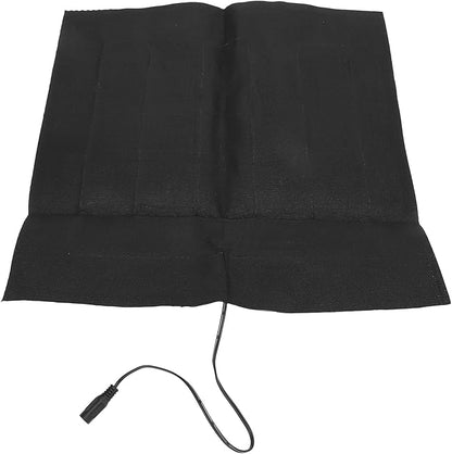 USB Pet Heating Pad, 5V 2A 34 to 45 Portable Washable Foldable Nylon Electric Cloth Heater Blanket, with Soft Cozy Material, for Office Chair Pet Bed Indoor Outdoor Winter