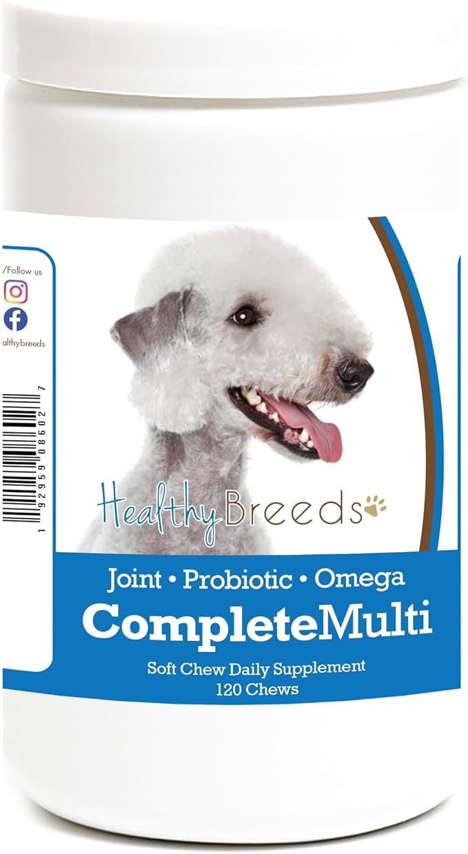 Healthy Breeds Bedlington Terrier All in One Multivitamin Soft Chew 120 Count
