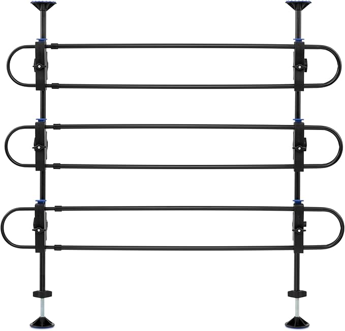 PetSafe Happy Ride Metal Dog Barrier, Pet Gate Vehicle Divider for Cars, Minivans & SUVs