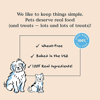 Bocce's Bakery Bedtime Tea Treats + Calming Supplement Bundle for Dogs – All-Natural, Wheat-Free Biscuits & Stress Support with Chamomile, Lemon Balm, L-Theanine – Real Ingredients Baked in The USA