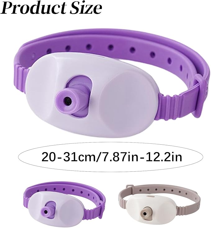 Automatic Cat Laser Toys, Funny Interactive Cat Toys with LED Light, 2026 Upgraded Wearable Electronic Collar for Kitten (B)