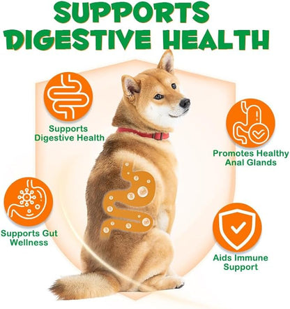 Pumpkin Powder for Dogs, Dog Supplement Support Immune Function & Disgestive, Gut Health Support, Pet Supplies Pumpkin Powder Helps with Stool, Diarrhea, Constipation Relief - 7.05 oz(200g)