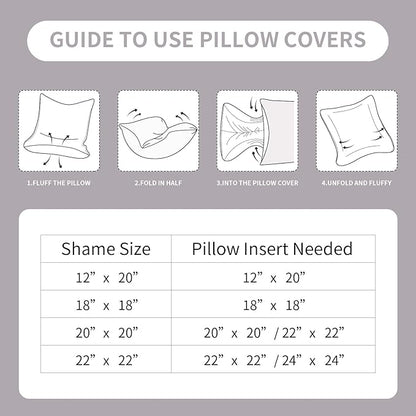 Velvet Throw Pillow Covers(Pack of Two, Light Grey) 18×18 Inch Decorative Pillows Cover Neutral Soft Chenille Couch Pillows with Zipper Aesthetic for Living Room and Bedroom