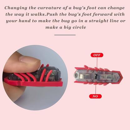 Cat Bug Toy, Cat Toys for Indoor Cats, Moving Electric Interactive Cat Toy to Kill Time and Keep Fit Automatic Cat Toy for Swatting Biting Hunting Kitten Toys, 2pcs