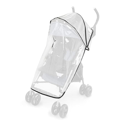Ingenuity 3D Mini Stroller Rain Cover, Baby Weather Shield for Rain, Wind & Snow, Fits 3D Mini Strollers, Vented Airflow, Clear Visibility, Easy Install & Storage – Clear