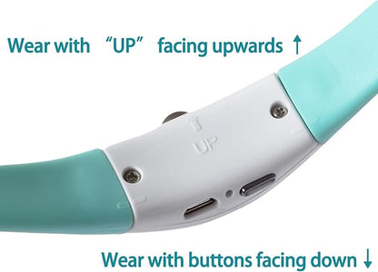 Automatic Cat Toys Laser Collar with Red Light, Interactive Cat Toys for Bored Indoor Cats, Rechargeable Electric Laser Pointer Cat Toy Wearable Collar for Kitten