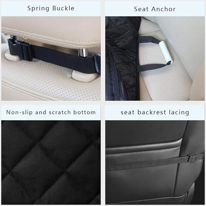 Waterproof Front Seat Car Cover, Pet Front Cover for Cars, Scratch Proof & Nonslip Seat Pet Cover, Dog Car Seat Cover with Seat Belt Fits Most Cars, Suvs