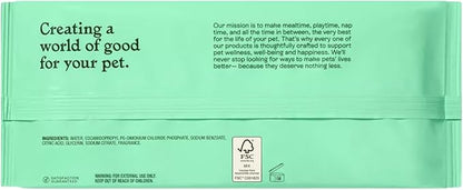 Kindfull Dog Grooming Wipes – 3 Pack (180 Total), Botanical Mint Scent – Gentle, pH-Balanced Pet Wipes for Paws & Fur – Plant-Based, Alcohol-Free – 7.9" x 7.7" Each
