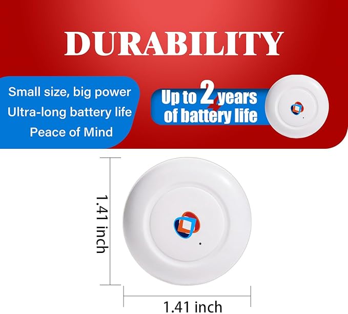 GPS Tracker for Vehicles Cars Trucks Motorcycles, Real-Time Magnetic GPS Tracking Device, Long Standby No Monthly Fee No SIM No Subscription, GPS Tracker for Pets Dogs Kids Luggage Valuables