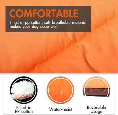 CHEERHUNTING Camping Dog Bed Pet Bed 40”X32”, Outdoor, Waterproof, Washable, Water-Resist, Large, Durable, Portable Travel Pet Mat