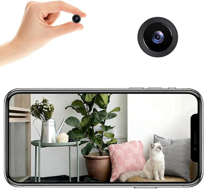 Hidden Camera for Home Use, Mini Security WiFi Camera, HD 1080P Outdoor/Indoor Night Vision Cam for Baby, Pets, Compatible with Smartphone, Tablets SXT 1PCS Guiyang G/Y3