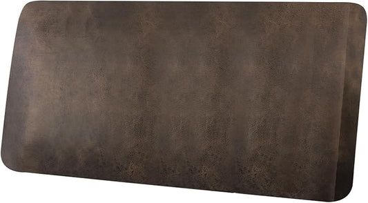 ANARACHON Leather Look Couch Cushion Covers Sofa Seat Slipcovers Sets Couches Furniture Protector for Sectional Armchair Loveseat Pets Kids Stretch Spandex Fabric (1 Cushion Loveseat, Brown)