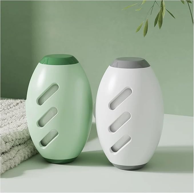 Portable pet Hair Roller, Reusable Lint Rollers for Pet Hair,Washable Reusable Hair Remover for Cleaning Various dust and Debris(Green + White)