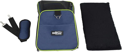 EliteField Expandable Soft Pet Carrier (3 Year Warranty, Airline Approved), Multiple Sizes and Colors Available (17" L x 11" W x 11" H, Navy Blue)