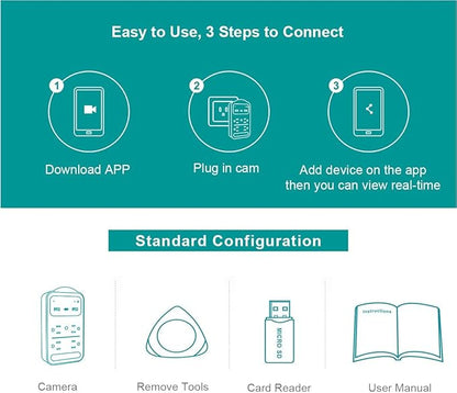 2026 Upgraded 4K WiFi Nanny Cam Hidden Camera with Night Vision,Wireless Outlet Charger Camera,Motion Detection|SD Storage Indoor Camera for Pet|Home|Office (White)