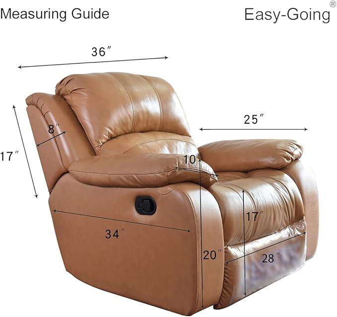 Easy-Going Oversized Recliner Chair Slipcover Reversible Sofa Cover Water Resistant Couch Cover Furniture Protector with Elastic Straps for Pets Dog (Oversized Recliner, Black/Black)