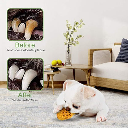 Pineapple Dog Toys for Large Dogs Puppy, Dog Chew Toys for Small Medium Dogs to Keep Them Busy, Interactive Dog Toys Tough Dog Puzzle Toys Treat Dispensing Durable Dog Dental Chew