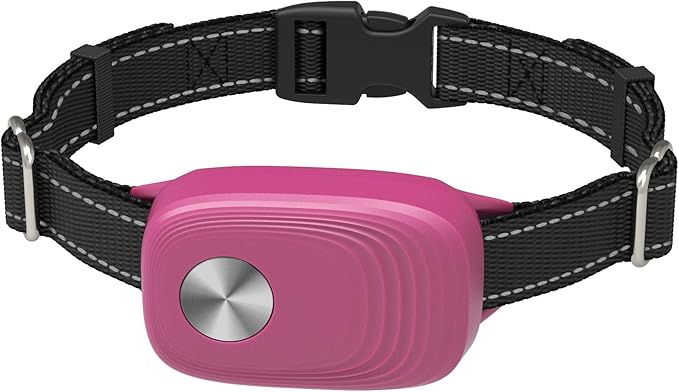 Automatic Pet Door Collar Compatible with High Tech Pet Door for MS-4 or MS-6, Raspberry Red,1PK