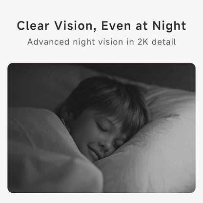 Noorio 2K Wired Security Camera Indoor, Pan/Tilt Pet Camera with Speaker, One Touch Call Dog Cam, Plug-in 24/7 SD&Cloud Storage, Night Vision, 2.4G WiFi Only, 2Pcs