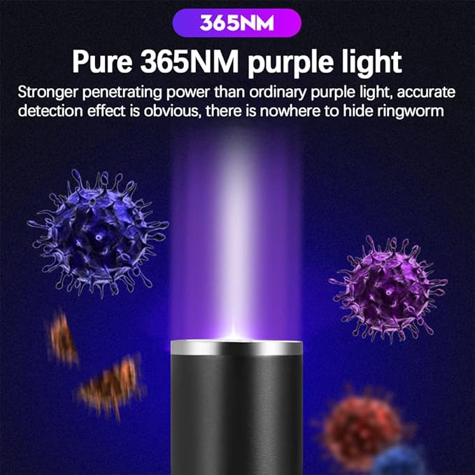 2 Pcs Cat Toys Laser Pointer Purple Light Interactive for Indoor Red Light for Dogs Pet Red Dot Remote Control Teaching USB Rechargeable Flashlight(2 Pcs Pack)