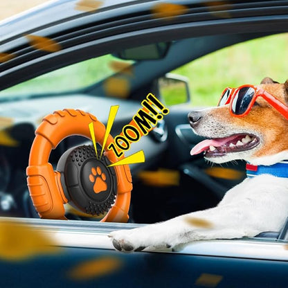 Dog Toys for Aggressive Chewers Large Medium Small Breed, Indestructible Durable Tough Dog Chew Toys to Keep Them Busy, Nylon Rubber Interactive Dog Toys