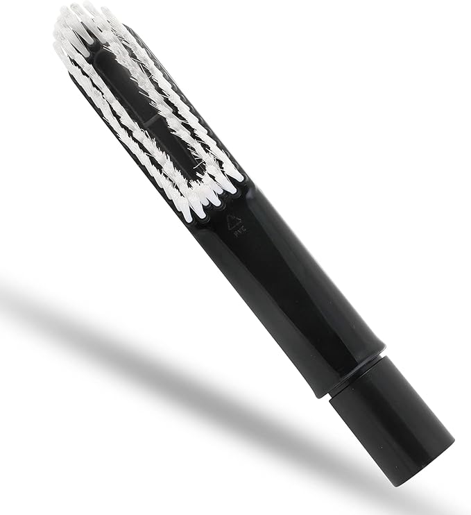 Elongated Universal Dust Brush Attachment, 1.25” Long Dusting Brush Accessories for Shop Vac, Bissell, Nutone, Electrolux, Beam, Eureka & other Central Vacs