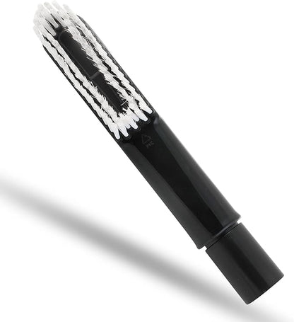 Elongated Universal Dust Brush Attachment, 1.25” Long Dusting Brush Accessories for Shop Vac, Bissell, Nutone, Electrolux, Beam, Eureka & other Central Vacs