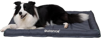 BALANCE Oxford Dog Bed for Large Dogs, Waterproof Dogs Crates Pad Outdoor Dog Crate Mat, Wipe Clean & Easy Rinse, 36 inch