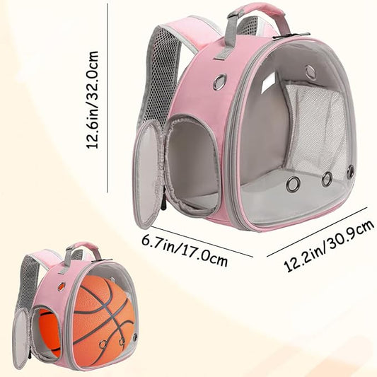 2-Pack Guinea Pig Carrier Backpack and Playpen Set - Breathable Pet Playpen Pop Open Outdoor/Indoor Exercise Fence, Portable Small Animal Backpack for Bearded Dragon, Rabbits, Hamster, Chinchillas