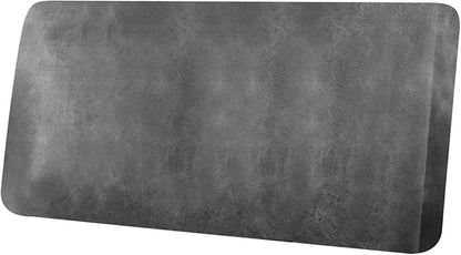 ANARACHON Leather Look Couch Cushion Covers Sofa Seat Slipcovers Sets Couches Furniture Protector for Sectional Armchair Loveseat Pets Kids Stretch Spandex Fabric (1 Cushion Loveseat, Light Grey)