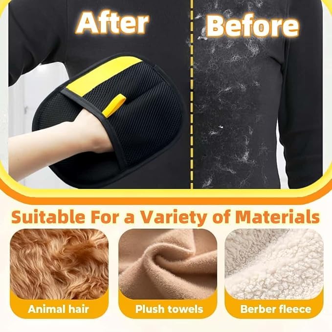 Pet Hair Remover, Pet Hair Removal Gloves for Carpet, Couch, Furniture, Car Seat, Upgraded Pet Hair Removal Tool (1PCS)