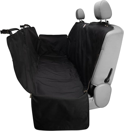 Carhartt Universal Fitted Nylon Duck Pet Hammock, Dog Back Seat Cover, Black