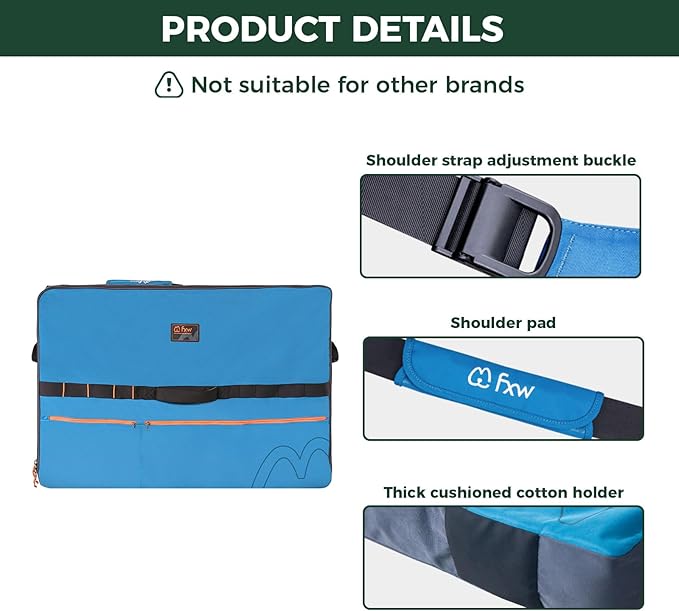 FXW Specialized Dog Playpen Storage Bag (Not Suitable for Other Brands), Designed for RV Trips, Fits 45" H 8 Panels and 9 Stakes, 1 Pack│Patented