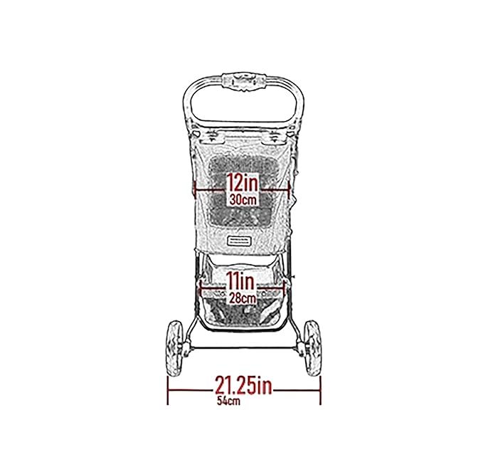 Pet Gear No-Zip Special Edition 3 Wheel Pet Stroller for Cats/Dogs, Zipperless Entry, Easy One-Hand Fold, Removable Liner, Cup Holder, Magenta