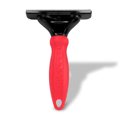 Paw Brothers Deshedding Tool, Deshedding Brush for Dogs and Cats, Professional Dog Grooming for Shedding, Pet Hair Remover, Fur Removal Brush for Medium and Long Pet Hair, 4" x 6", Large