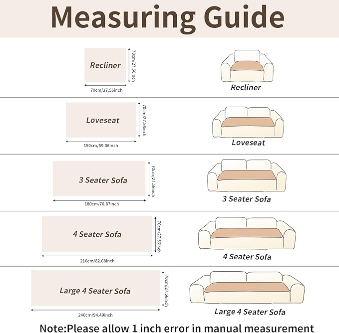 Couch Covers for Dogs Washable, Velvet Dog Couch Cover Protector, Fuzzy Plush Pet Sofa Cover for 3-4 Cushion Couch, Sofa Covers for Pets(1PC,Beige White,27.6"x94.5",3-4 Seater Sofa Pad Cover)