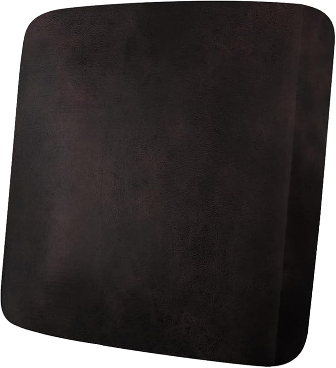 ANARACHON Leather Look Couch Cushion Covers Sofa Seat Slipcovers Sets Couches Furniture Protector for Sectional Armchair Loveseat Pets Kids Stretch Spandex Fabric (1 Cushion Armchair, Chocolate)