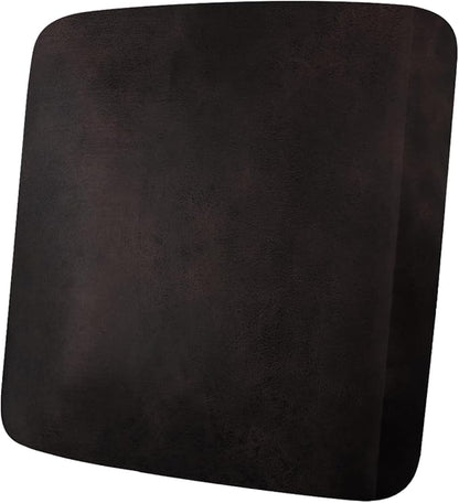ANARACHON Leather Look Couch Cushion Covers Sofa Seat Slipcovers Sets Couches Furniture Protector for Sectional Armchair Loveseat Pets Kids Stretch Spandex Fabric (1 Cushion Armchair, Chocolate)