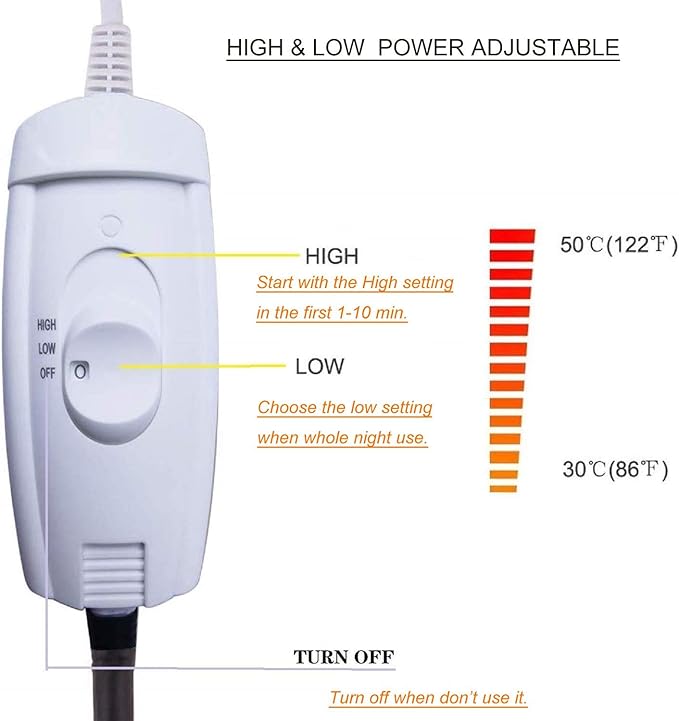 Pet Heating Pad for Dogs & Cats - Electric, Chew Proof Cord, Large Size, Easy Clean