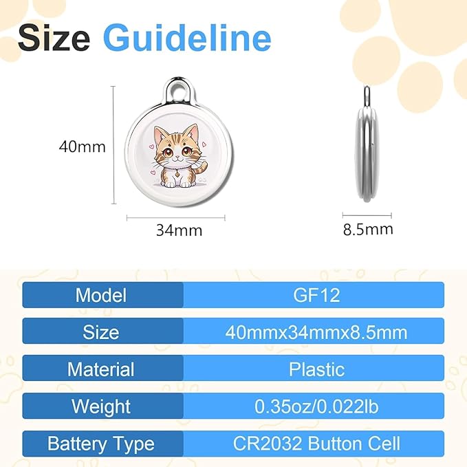 2025 New GPS Tracker for Vehicles – Real-Time Global Coverage Tracking Device for Cars, Kids, and Pets | Long Battery Life, No Monthly Fees & No SIM Card Required（Cat Style）