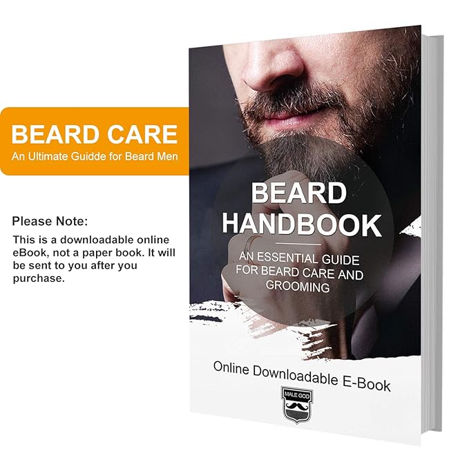MALE GOD Beard Kit, Beard Growth Kit w/Natural Ingredients Beard Oil & Balm, Men's Care & Grooming Set w/Beard Brush & Comb, Anniversary | Birthday Gifts for Men, Him, Husband, Boyfriend, Dad