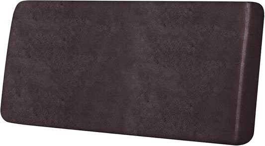 ANARACHON Leather Look Couch Cushion Covers Sofa Seat Slipcovers Sets Couches Furniture Protector for Sectional Armchair Loveseat Pets Kids Stretch Spandex Fabric (1 Cushion Loveseat, Chocolate)