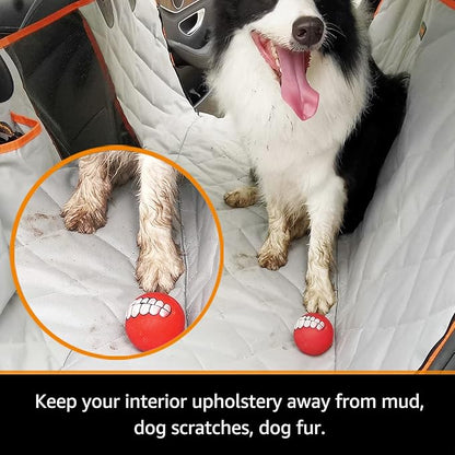 iBuddy Dog Seat Covers for Trucks 100% Waterproof Car Hammock for Truck Back Seat Durable X-Large Dog Seat Cover Against Dirt and Fur Machine Washable Pet Seat Cover for Trucks and Large SUVs