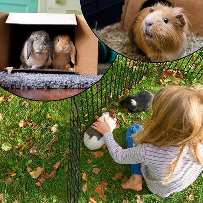 BestPet | Foldable Dog Playpen | 30 Inch, 8 Panels | Metal Pet Exercise Pen | Indoor Outdoor Portable Dog Fence with Door | Removable, Rust-Resistant Secure Pet Kennel | Easy to Assemble