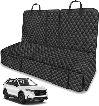Dog Car Seat Cover for Back Seat Compatible with Honda CRV CR-V HRV HR-V Accessories, Waterproof Non-Slip Pet Bench Backseat Covers 2000-2025 2026 New