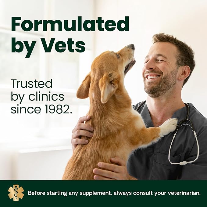 VetriScience Healthy Hip & Joint Chews, GlycoFlex Glucosamine and Green-Lipped Mussel Joint Support Supplement for Dogs, Promote Mobility and Protect Joints, Chicken, 120 Count (Pack of 2)