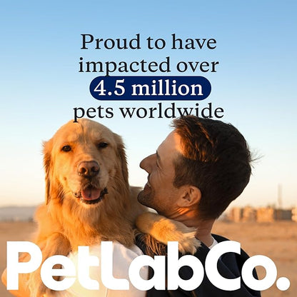 PetLab Co. Skin & Coat Chew - Optimize Scalp and Fur Condition with a Tasty Dog Chew, Packed with Beneficial Fatty Acids, Vitamins and Apple Cider Vinegar - Packaging May Vary