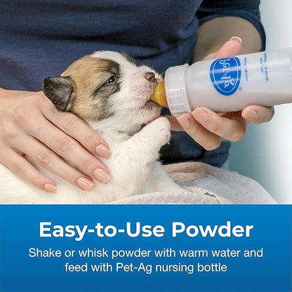 Pet-Ag PetLac Powder for Puppies - 10.5 oz - Puppy Milk Replacement Powder Puppies Newborn to Six Weeks Old - Easy to Digest