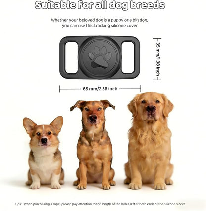GPS Collar for Dogs,Pet Tracker (Android Only) Smart tag,Waterproof Compatible with Google Find My,No Monthly Fee,Advanced Tracking Solution Smart Collar for Pet Safety Ideal Small Large Dogs